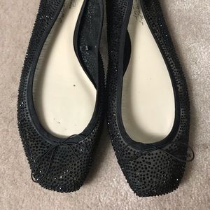 Zara sparkle flats